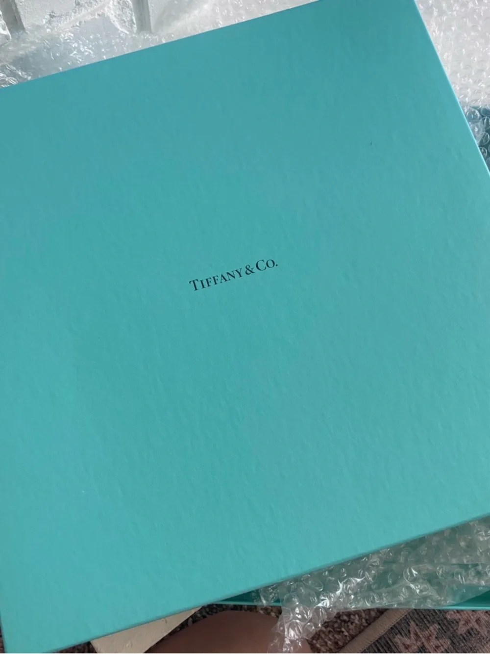 Tiffany & Co. Etched Chrystal Glass Platter with Tiffany Blue Box - Picture 9 of 10